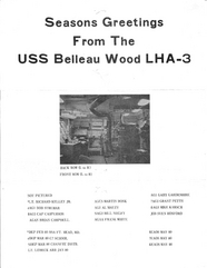 Belleau Wood Christmas Card 1979